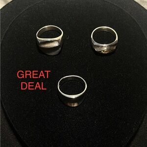 🎉Sterling Silver Ring Set🎉